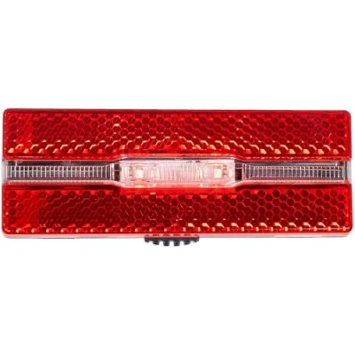 Afbeelding van M Wave Uniseks Volwassene Helios B Batterij Bagagedrager Achterlicht, Rood