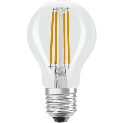Afbeelding van Ledvance Classic LED E27 Peer Filament Helder 4.2W 470lm 927 Zeer Warm Wit Beste Kleurweergave Dimbaar Vervangt 40W
