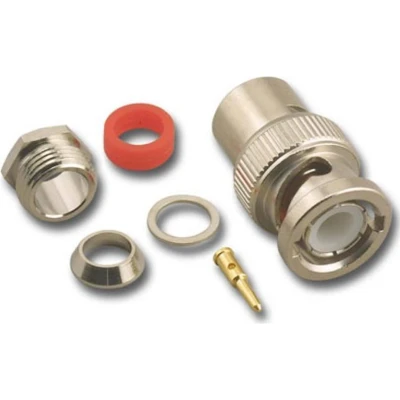 Afbeelding van BNC (m) soldeerbare connector 50 Ohm voor 6,5mm kabel