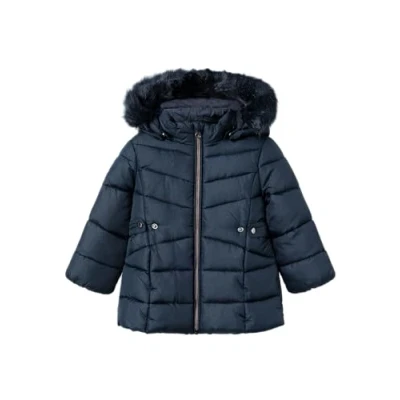 Afbeelding van Name it Nmfmerethe Winterjas voor kinderen, Maat: 110, Dark sapphire