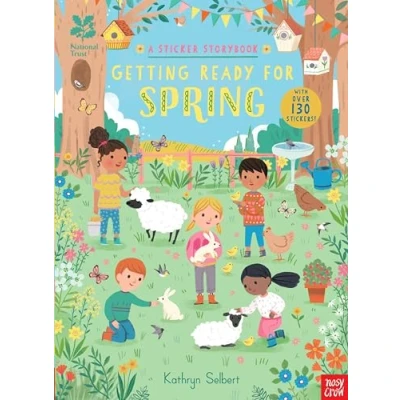 Afbeelding van National Trust: Getting Ready for Spring, A Sticker Storybook