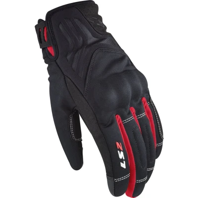 Afbeelding van LS2 handschoenen Jet II lady zwart / rood maat S motor scooter