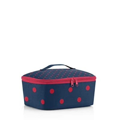 Afbeelding van Reisenthel Coolerbag M Pocket Koeltas 4,5L Mixed Dots Red Rood