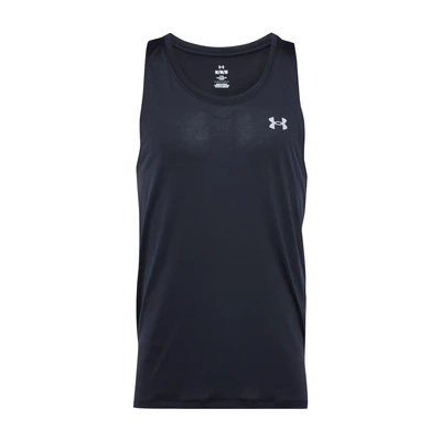 Afbeelding van Under Armour Launch Singlet Top black, Heren, Maat: XS, Black