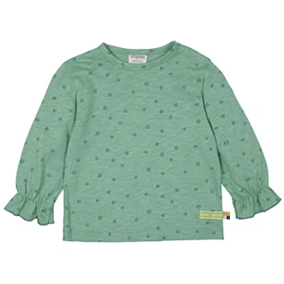 Afbeelding van loud + proud Unisex kinderen Slub Jersey met print, GOTS gecertificeerd T shirt, bamboe, 62/68