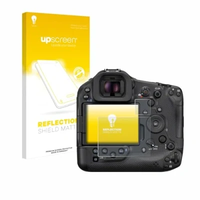 Afbeelding van upscreen Antireflecterende Schermbeschermer voor Canon EOS R1 Anti Glare Screen Protector, Mat, Ontspiegelend, Antikras, Vingerafdruk