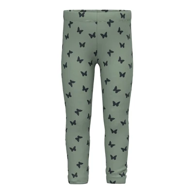 Afbeelding van Nmfdavina Bru Noos Joggingbroek van fleece, Lily Pad/Aop: vlinder Aop, 92 cm
