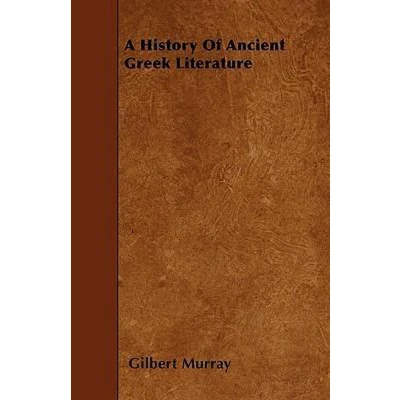 Afbeelding van A History of Ancient Greek Literature