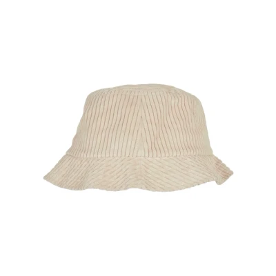 Afbeelding van Flexfit BIG Corduroy Bucket Hoed, Heren, Maat: One Size, Offwhite