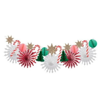 Afbeelding van Luxe slinger Christmas Honeycomb Meri