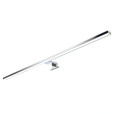 Afbeelding van kalb 100cm LED badkamerlamp spiegellamp 230V, verchroomd, warm wit