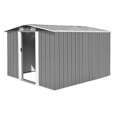 Afbeelding van Tuinschuur 257x298x178 cm metaal grijs