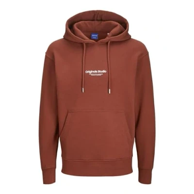 Afbeelding van Jack &amp; Jones Jorvesterbro Hoodie, Heren, Maat: Small, Brown