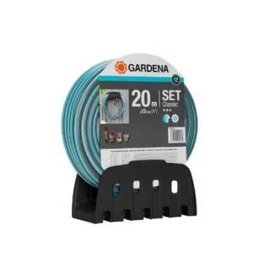 Afbeelding van Gardena muurhouder met slang, 20 m