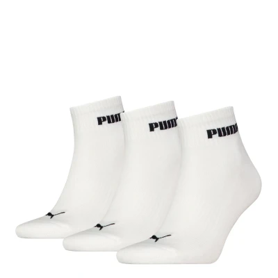 Afbeelding van Puma Quartersokken Cushioned New Generation 3 pack Zwart 39/42