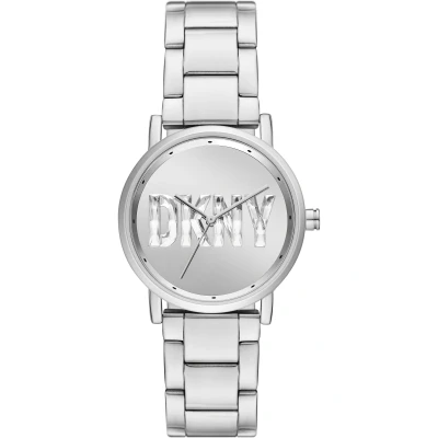 Afbeelding van DKNY SOHO Horloge silvercoloured, Dames, Maat: One Size, Silver coloured
