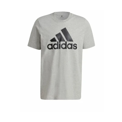 Afbeelding van adidas Performance Essentials BIG LOGO Tshirt print, Heren, Maat: Small, Grey