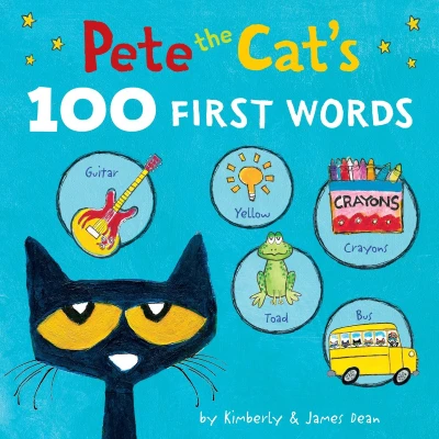 Afbeelding van Pete the Cat’s 100 First Words Board Book