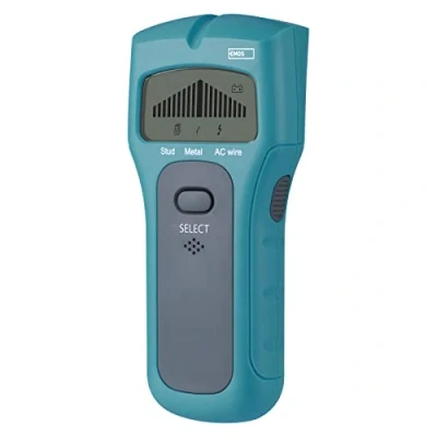Afbeelding van EMOS M0501 Multidetector, leidingzoeker, multifunctioneel detectieapparaat, detectieapparaat voor hout, metaal, stroomleiding, wandscanner, werkt op batterijen, IP54, blauw