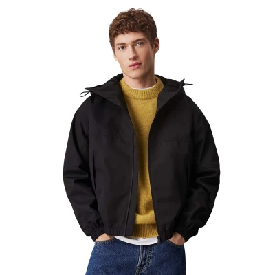 Afbeelding van Calvin Klein Jeans Technical Jacket Lichte jas, Heren, Maat: Small, Black