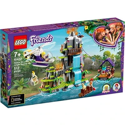 Afbeelding van LEGO Friends Alpaca Berg Jungle Reddingsactie 41432
