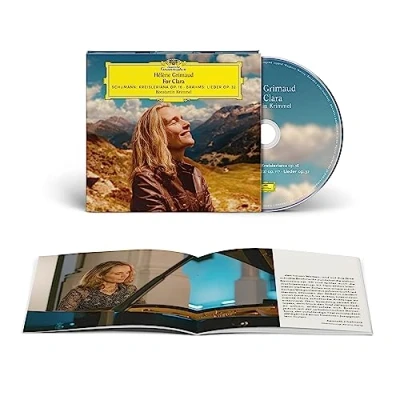Afbeelding van Konstantin Krimmel, Hélène Grimaud For Clara: Works By Schumann &amp; Brahms (CD)