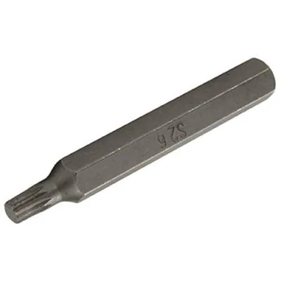Afbeelding van BGS 4860 Bit lengte 75 mm 10 (3/8&quot;) buitenzeskant veeltand (voor XZN) M6