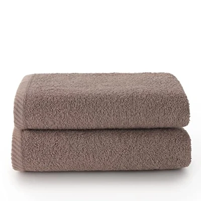 Afbeelding van Top Towel 2 delige handdoekenset, badhanddoeken, 100% katoen, 400 g/m², 100 x 50 cm