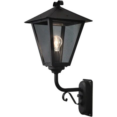 Afbeelding van Konstsmide Benu Up 434 750 Buitenlamp (wand) Spaarlamp, LED E27 100 W Zwart