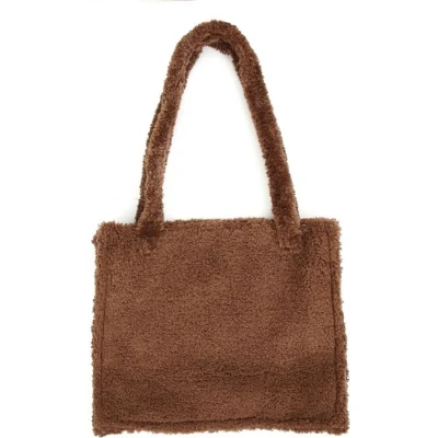 Afbeelding van PERLAYN Tassen Teddy Shopper XL Bruin
