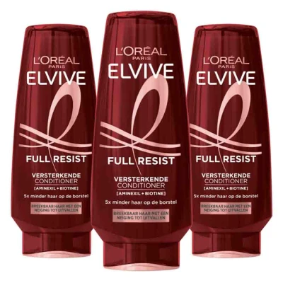 Afbeelding van 3x L&#039;Oréal Elvive Full Resist Conditioner 250 ml