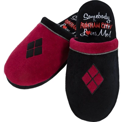 Afbeelding van FUNIDELIA Harley Quinn pantoffels voor vrouwen 37 41 Roze