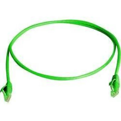 Afbeelding van Telegärtner U/UTP, Cat 6, 1 m CAT6 U/UTP (UTP) groene netwerkkabel (categorie m, Cat6, (UTP), RJ 45, groen)