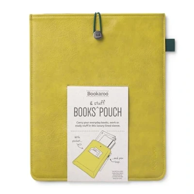 Afbeelding van Bookaroo Book &amp; Stuff Pouch Chartreuse