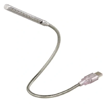 Afbeelding van Hama Notebook lamp &quot;zwanenhals&quot;, met 10 leds