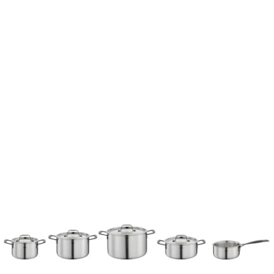Afbeelding van Spring Gourmet Black pannenset 5 delig