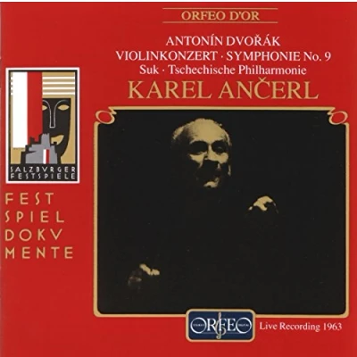 Afbeelding van Jozef Suk, Tschechische Philharmonie, Karel Ancerl Violinkonzert, Symphonie No. 9 (CD)