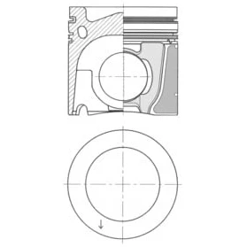 Afbeelding van Reparatieset, zuiger/cilinderbus KOLBENSCHMIDT 41088960