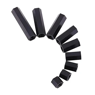 Afbeelding van 100 Stks Pa66 M3 Vrouwelijk X Vrouwelijke Nylon Hex Schroefdraad Spacer Standoff Pillar Moer Pijler(M3*25)