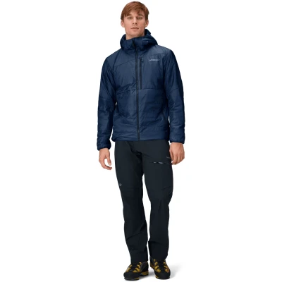 Afbeelding van Norrøna Men&#039;s Falketind Thermo40 Hood Heren Indigo Night