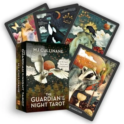 Afbeelding van the Guardian of Night Tarot: A 78 Card Deck and Guidebook