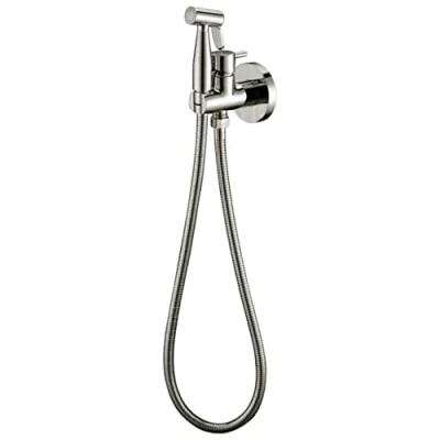 Afbeelding van Imex Serie München inbouwkraan geborsteld nikkel RDM001/NQ, hygiënische douche, bidet hand met mengkraan, eengreepsmengkraan voor wc