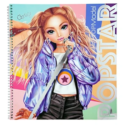 Afbeelding van Depesche TOPModel POPSTAR kleurboek