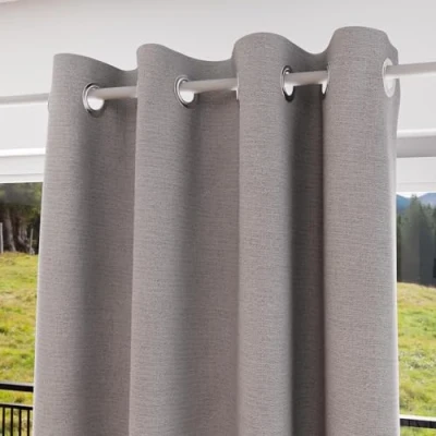 Afbeelding van Soleil d&#039;Ocre Verduistering Rideau Black Out, Polyester, Grijs, 140 x 180 cm
