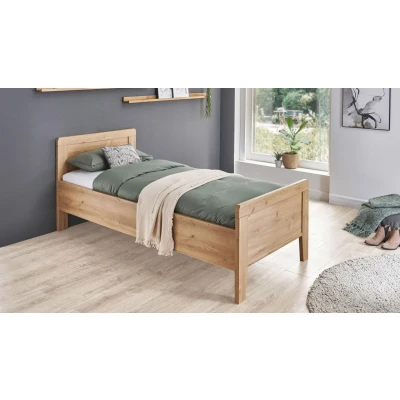 Afbeelding van Bed Bienne Tradi 90x200 cm bianco eiche