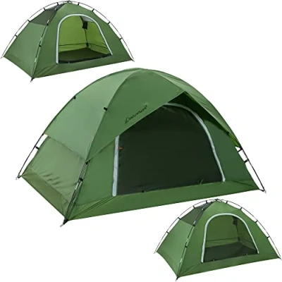 Afbeelding van Clostnature 2/4 Persoons Camping Tent Waterdichte 3 Tent, Light Dome Compacte voor Sport, Familie