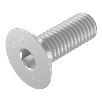 Afbeelding van SECCARO verzonken schroef M10 x 30 mm, roestvast staal V2A VA A2, DIN 7991 / ISO 10642, binnenzeskant, 20 stuks
