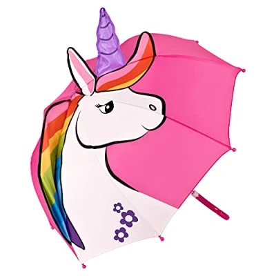 Afbeelding van VON LILIENFELD Kinderparaplu Eenhoorn Roze Unicorn Paraplu Kind Jongen Meisje Pink tot ca. 8 jaar