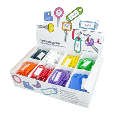 Afbeelding van Wedo 2628018 Sleutelhanger Meerkleurig (Pack van 200), Meerkleurig, 21.5 x 14.5 5.7 centimeters