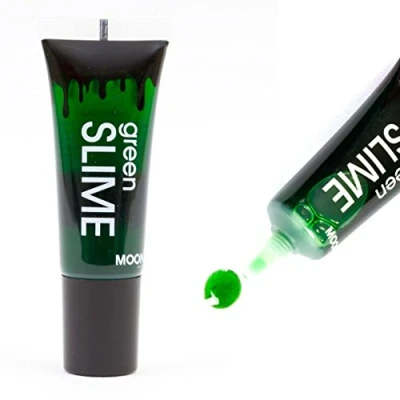 Afbeelding van Moon Terror Groene slijm met applicator nep bloed SFX make up voor Halloween vampier zombie theater podium speciale effecten
